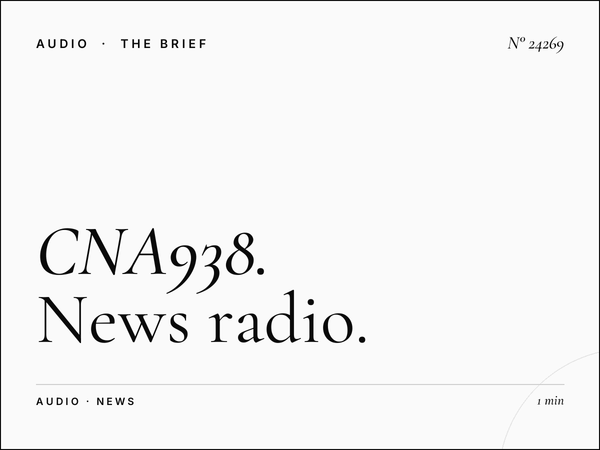 CNA938 93.8 FM Singapore for Luxury Brands: Why News Radio Works
