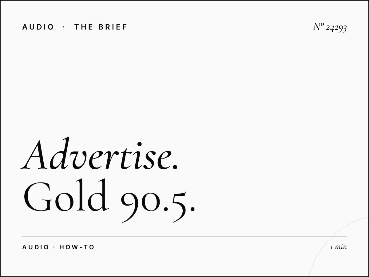 How to Advertise on Gold 90.5 FM Singapore