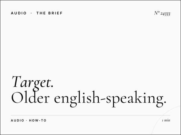 How to Target Older English-Speaking Audiences Through Gold 90.5 FM Singapore