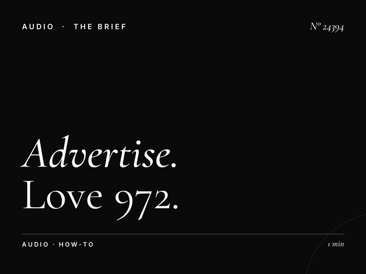 How to Advertise on Love 972 FM Singapore