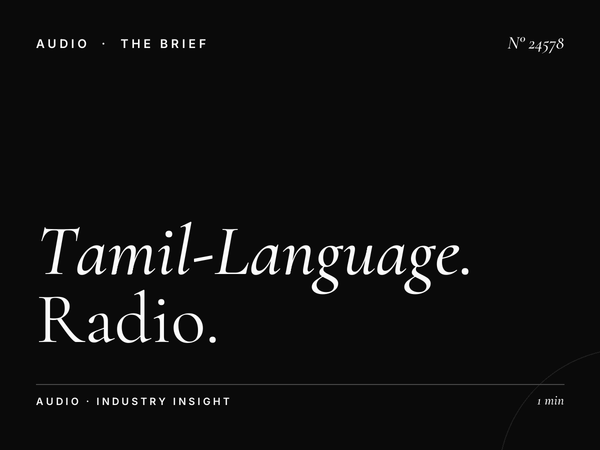 Why Tamil-Language Radio in Singapore Commands Unique Advertising Value
