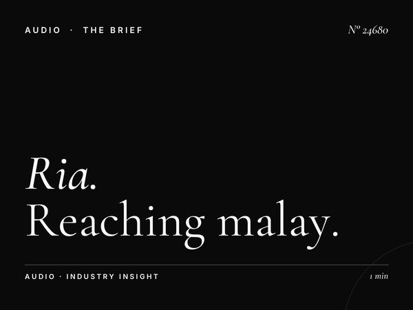 Ria 89.7 FM Singapore for Retail Chains: Reaching Malay Shoppers