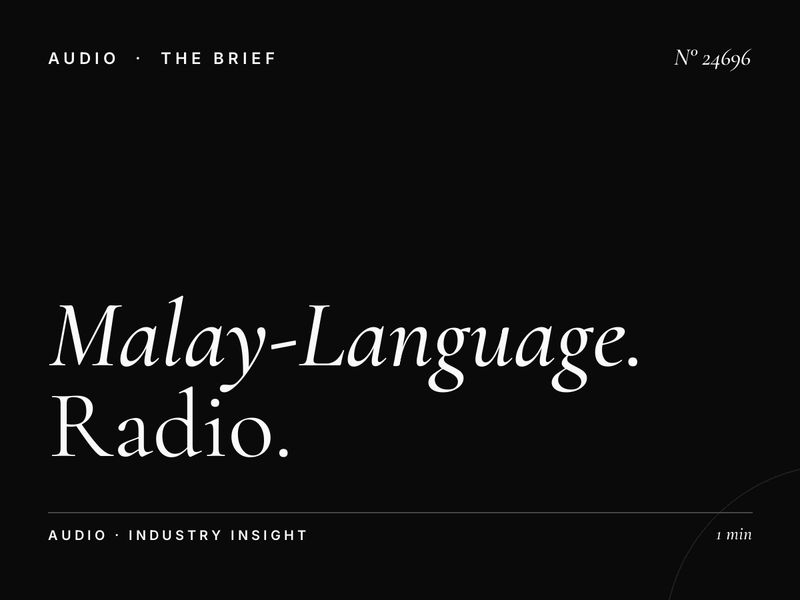 Why Malay-Language Radio in Singapore Commands Unique Advertising Value