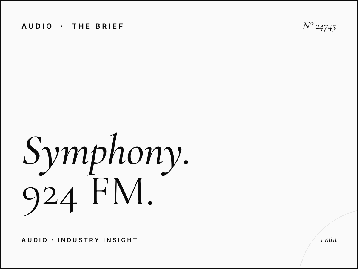 How Symphony 924 FM Singapore Helps Premium Brands Build Long-Term Equity