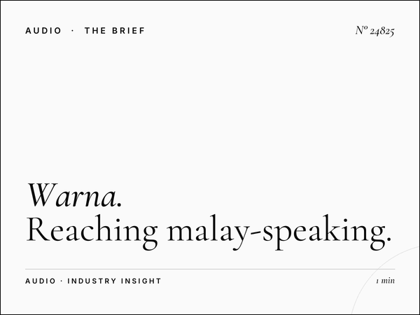 Warna 942 FM Singapore for Healthcare Brands: Reaching Malay-Speaking Patients