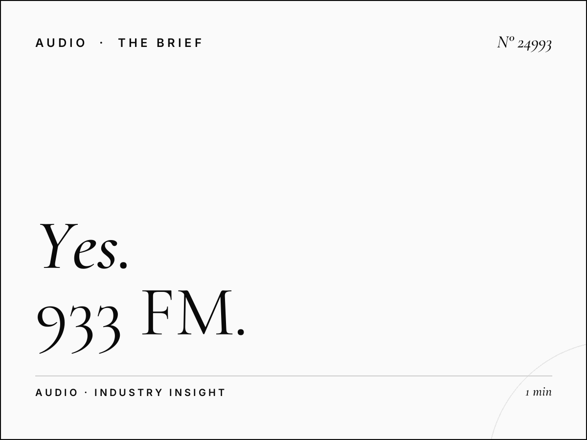 Yes 933 FM Singapore Advertising for SMEs Serving the Chinese Community