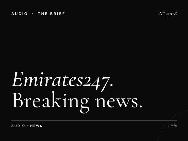 Emirates247: Breaking News Radio Advertising Strategies