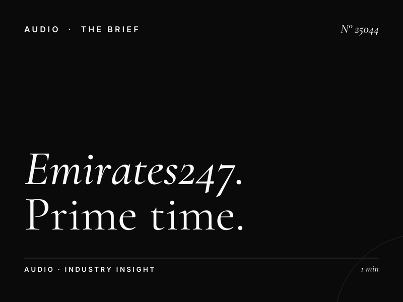 Emirates247 Radio: Prime Time Advertising Slots