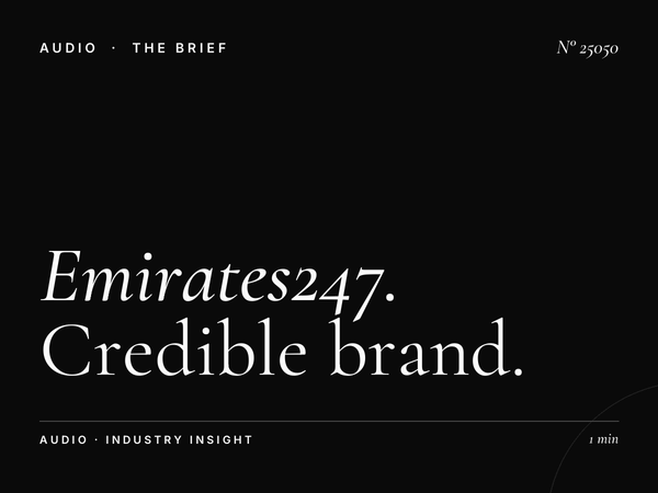 Emirates247: Credible Brand Radio Advertising
