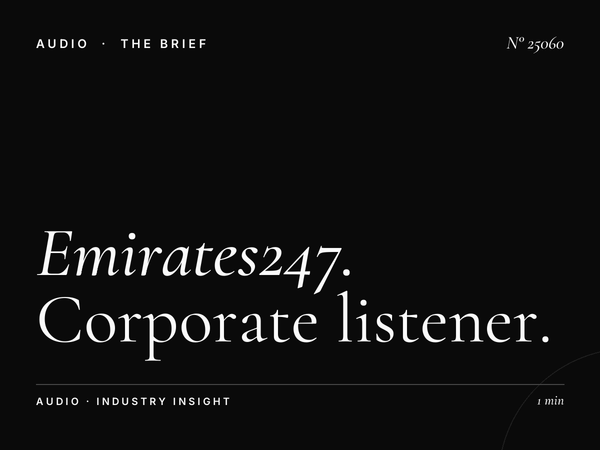 Emirates247: Corporate Listener Radio Marketing