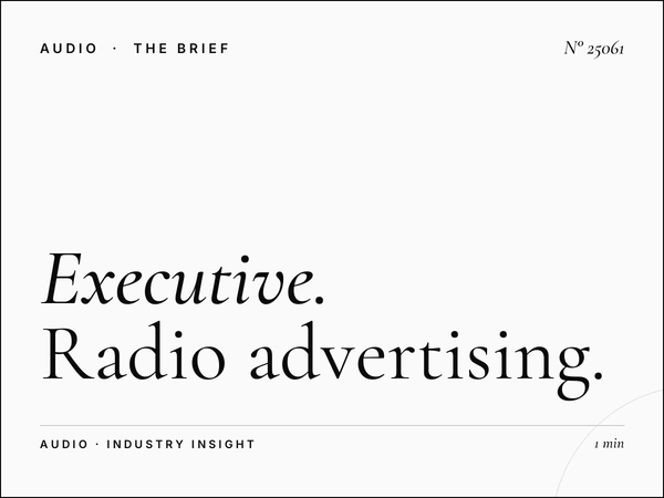 Executive Audience Emirates247: Radio Advertising Strategies