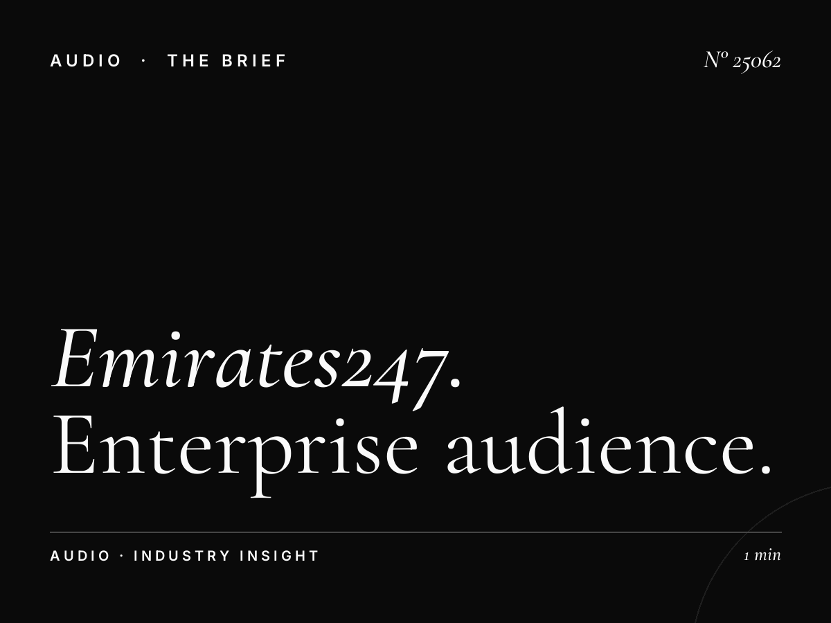 Emirates247 Radio: Enterprise Audience Targeting