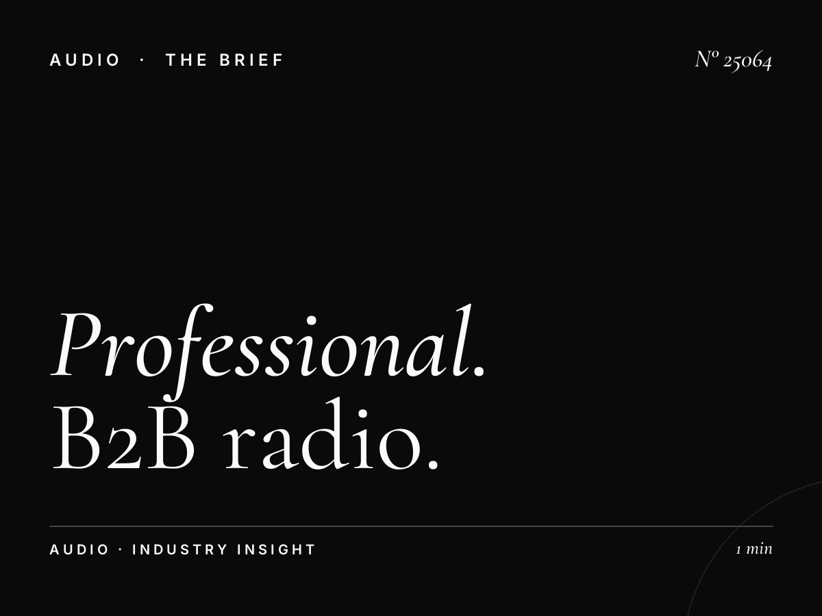 Professional Services Emirates247: B2B Radio Marketing