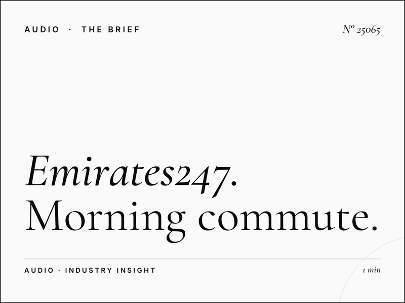 Emirates247 Radio: Morning Commute Advertising Strategy