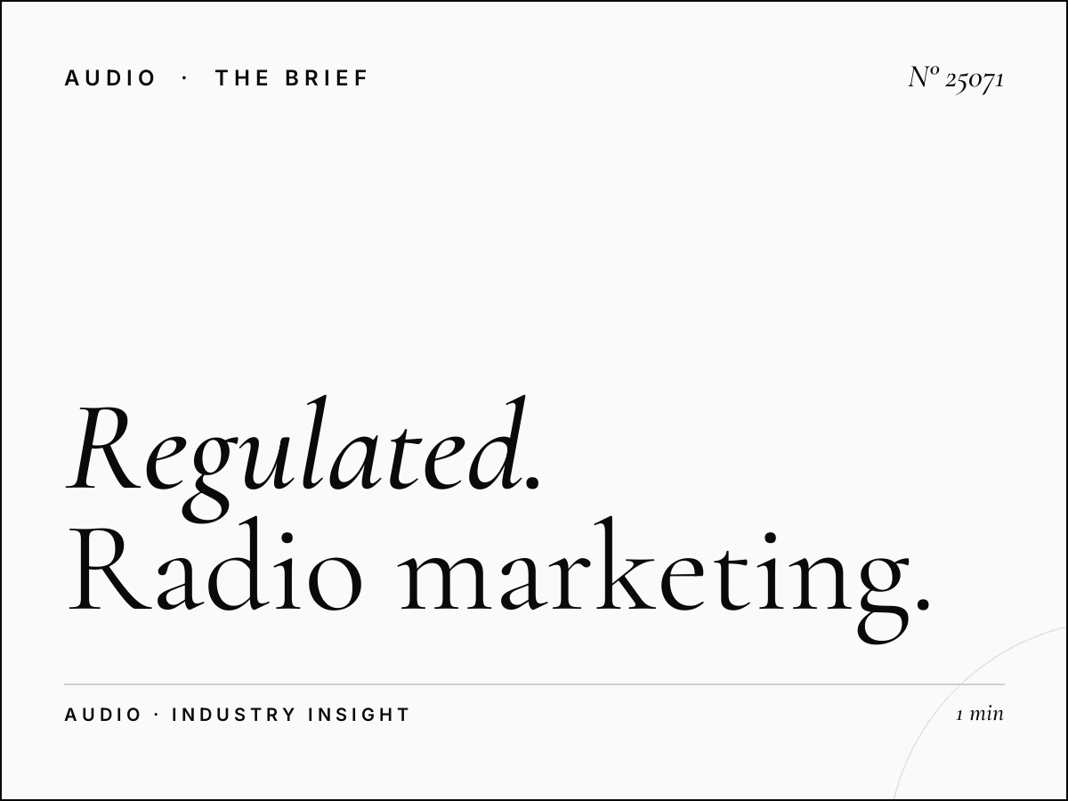 Regulated Industries Emirates247: Radio Marketing