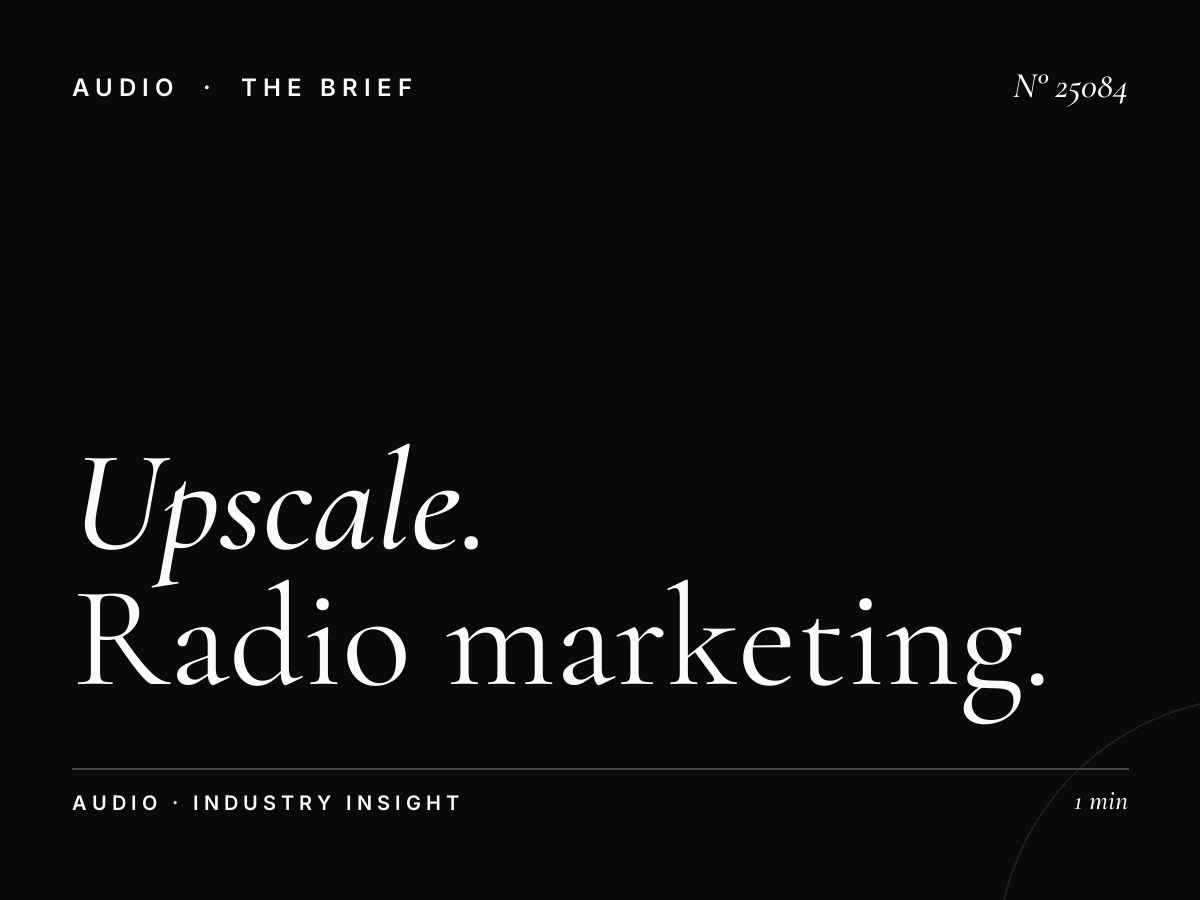 Upscale Audience Emirates247: Radio Marketing