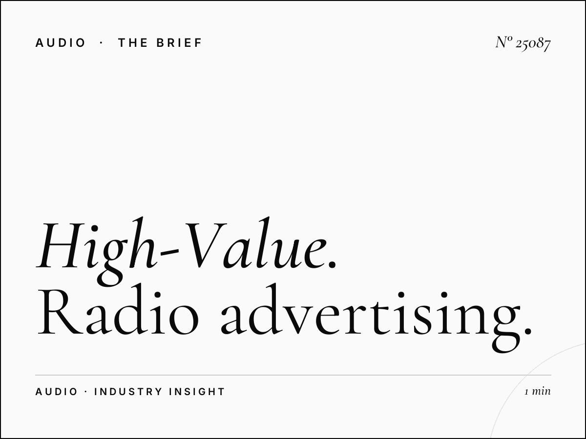 High-Value Clients Emirates247: Radio Advertising