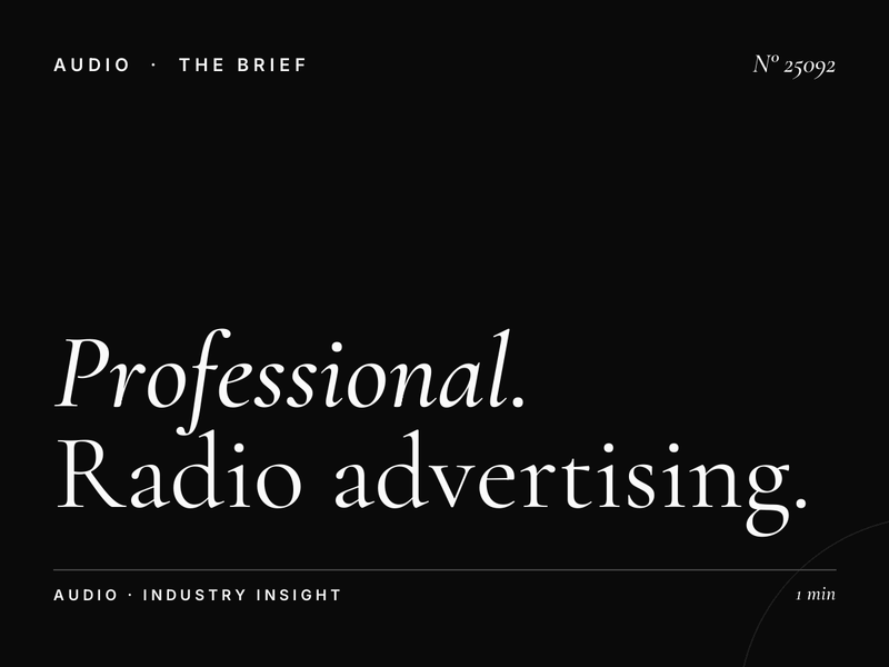 Professional Audience Emirates247: Radio Advertising Strategy