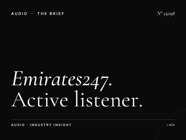 Emirates247: Active Listener Radio Advertising