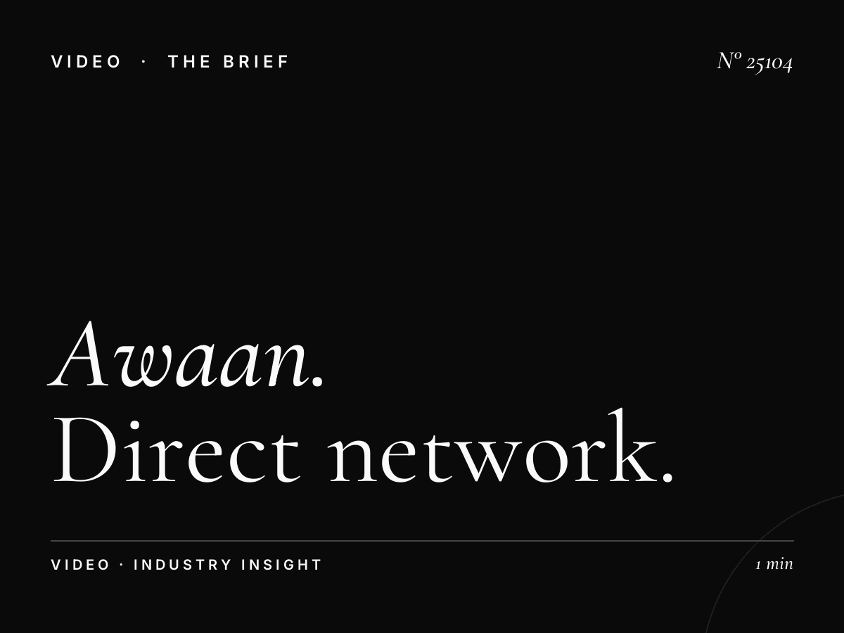 Awaan TV Media Buying: Direct Network Purchasing