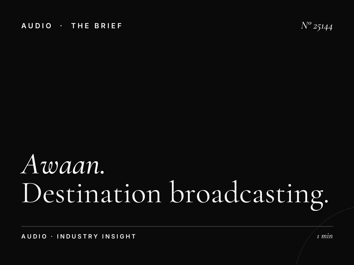 Awaan TV Travel Shows: Destination Broadcasting Marketing