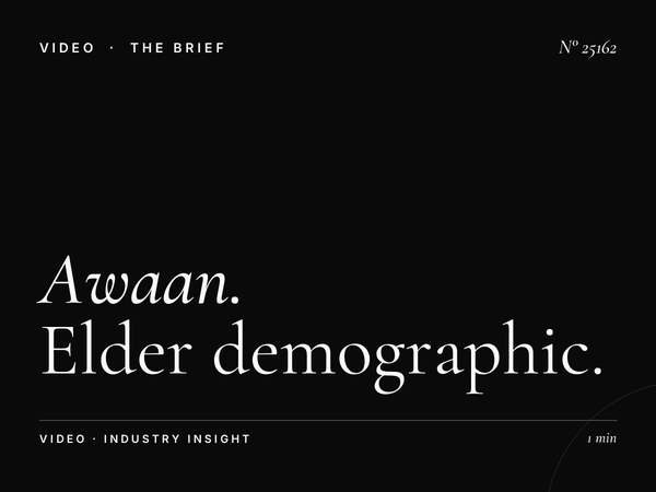Awaan TV Senior Citizens: Elder Demographic Targeting