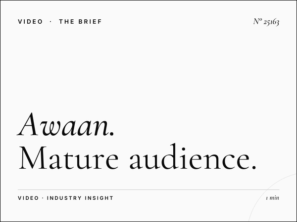 Awaan TV Adult Programming: Mature Audience Advertising