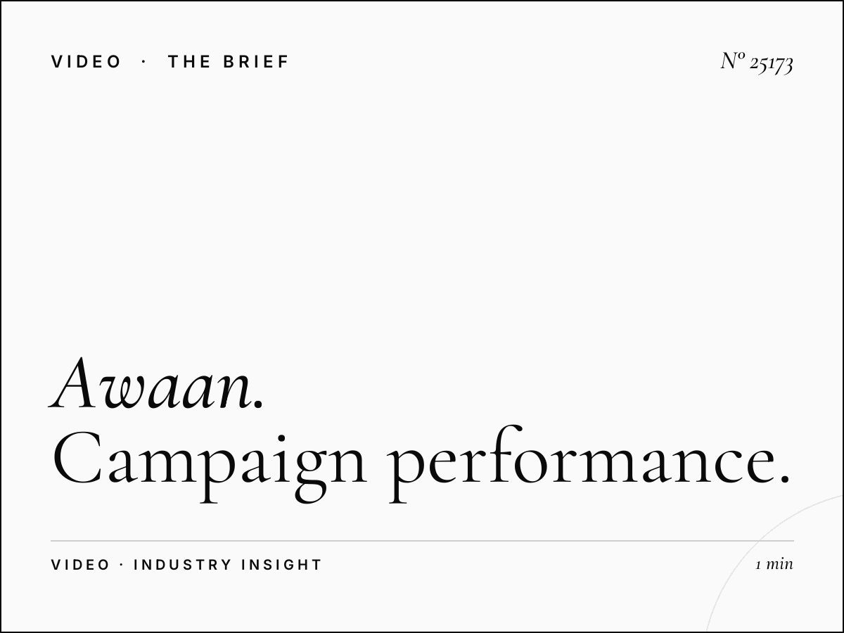 Awaan TV ROI Tracking: Campaign Performance Analytics
