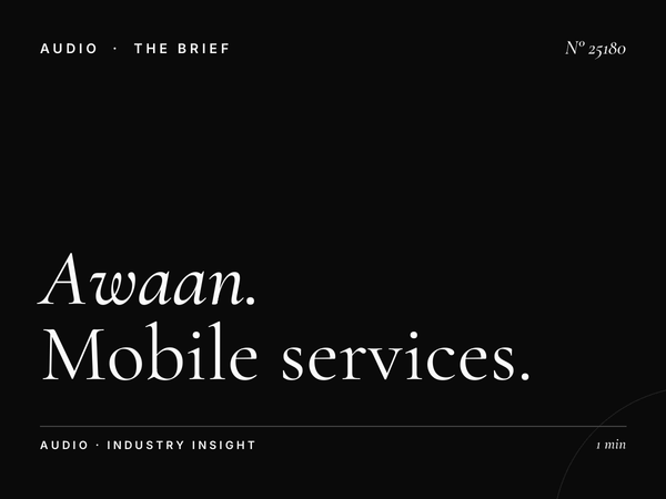 Awaan TV Telecommunications: Mobile Services Broadcasting