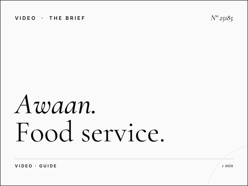 Awaan TV Restaurant Advertising: Food Service Marketing Guide