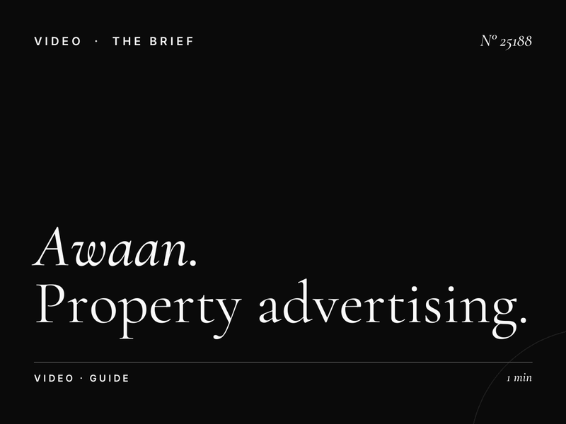 Awaan TV Real Estate Programming: Property Advertising Guide