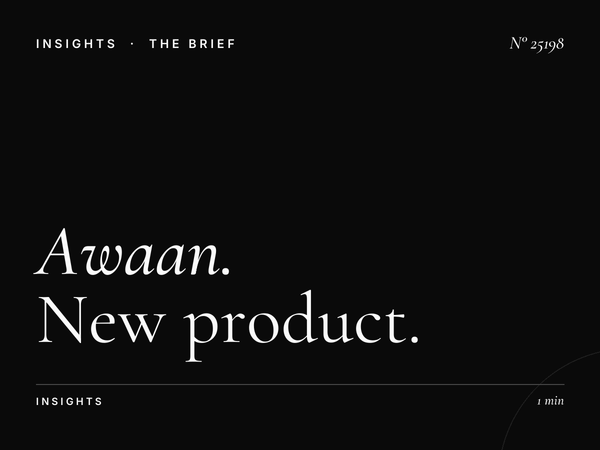 Awaan TV Emerging Brands: New Product Launch Television