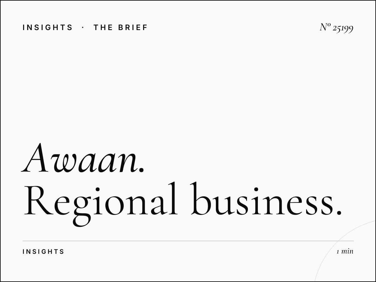 Awaan TV Local Brands: Regional Business Promotion