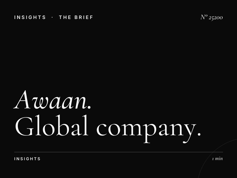 Awaan TV International Brands: Global Company Advertising