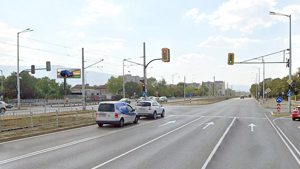 Megaboard 8x3, Intersection of Botevgradsko Shose Blvd. / Rilska Obitel St., Sofia, Bulgaria — image 2