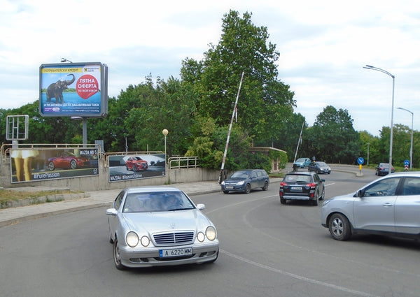 PIZA 4x3 Billboard, Dimitar Dimov Blvd. - Neftochimik Stadium, Burgas, Bulgaria — image 2