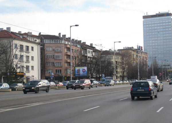 PIZA 4x3 Billboard, Cherni Vrah Blvd. - in front of Nedelya - opposite of Earth, Sofia, Bulgaria — image 2