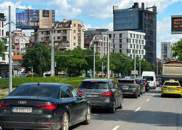 Megaboard 12x6, Bulgaria Blvd. / T. Kableshkov Blvd. - cross road after, Sofia, Bulgaria — image 2