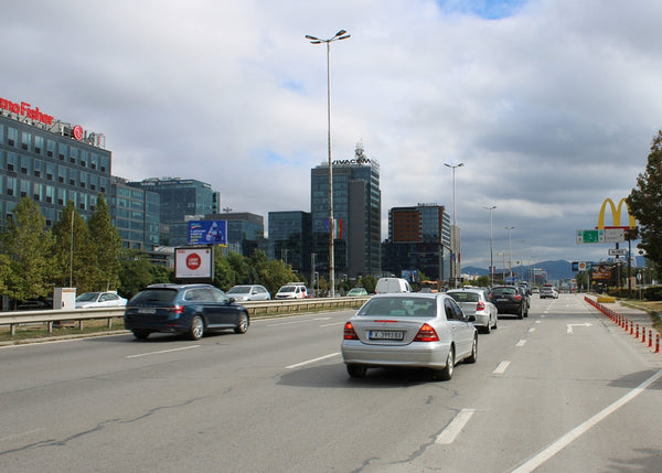 PIZA 4x3 Billboard, Tsarigradsko Shose Blvd. - in front of The MALL, Sofia, Bulgaria — image 2