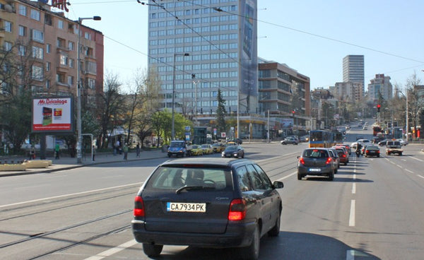 PIZA 4x3 Billboard, Cherni Vrah Blvd. / Sveti Naum Blvd. - opposite of CCSofia, Sofia, Bulgaria — image 2
