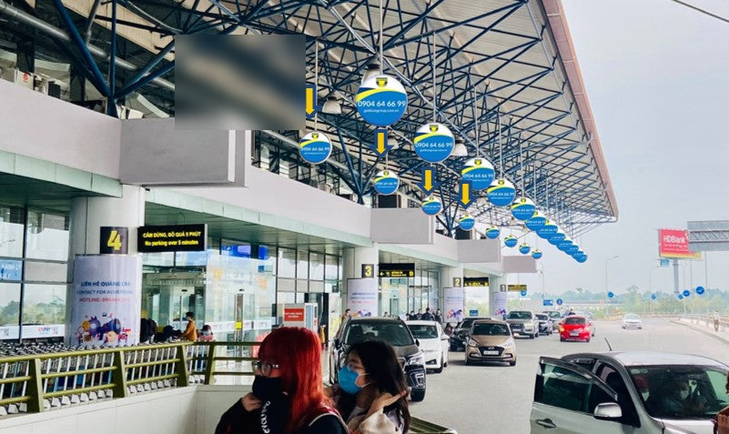 3D Logo, Thả khung giàn mái level 2, Hanoi