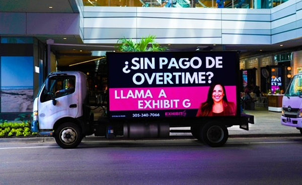 Mobile Digital Billboard Truck, 1-Minute Per Hour Rotation, Miami — image 2