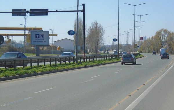 PIZA 4x3 Billboard, Todor Aleksandrov Blvd. - ЕКО, Burgas, Bulgaria — image 2