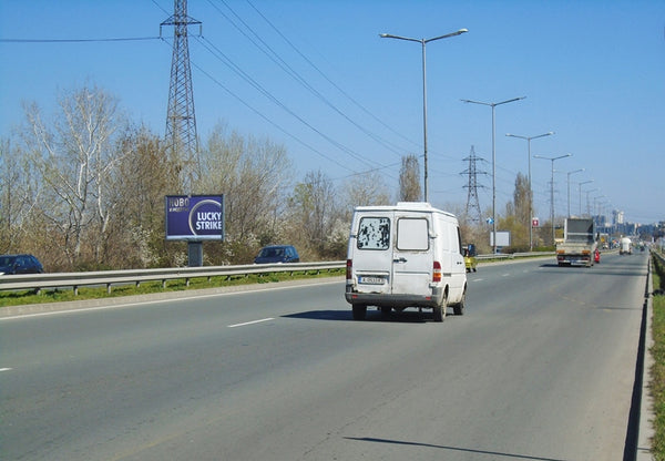 PIZA 4x3 Billboard, Todor Aleksandrov Blvd. - Vaya lake, opposite of ЕКО, Burgas, Bulgaria — image 2