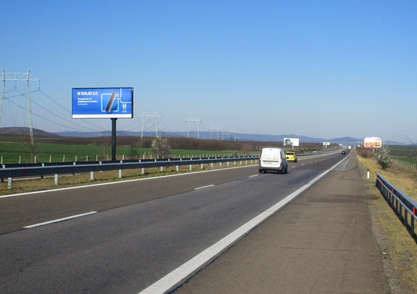 Megaboard 8x4, Trakia Highway, Karnobat - Burgas - 346+000 km, left, Bulgaria — image 2