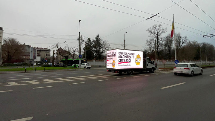 Baia Mare LED Truck (Mobile), Romania