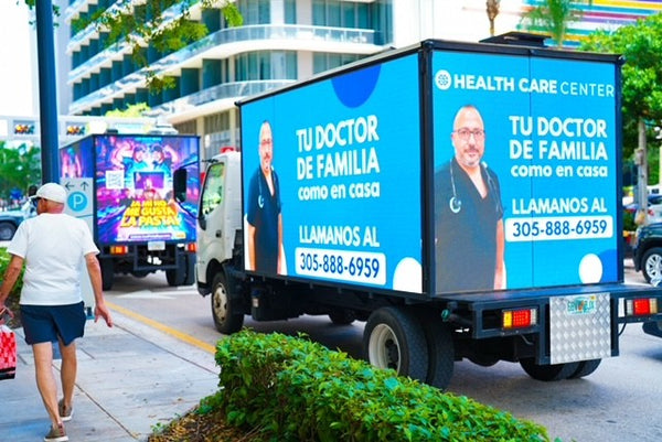 Mobile Digital Billboard Truck, 5-Minute Per Hour Rotation, Miami — image 3