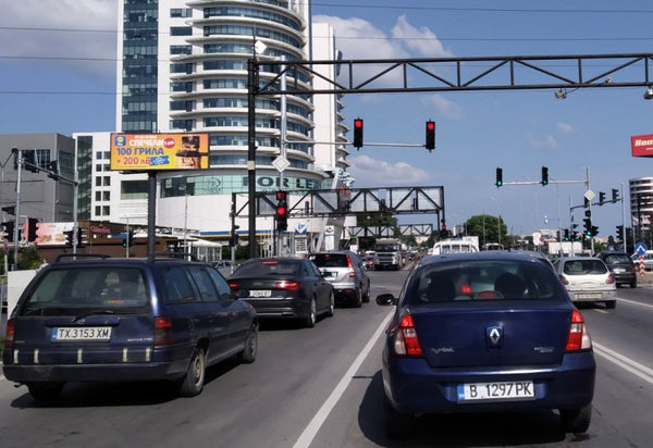 Megaboard 8x3, Vladislav Varnenchik Blvd. - next to Varna Towers, opposite, Varna, Bulgaria — image 2