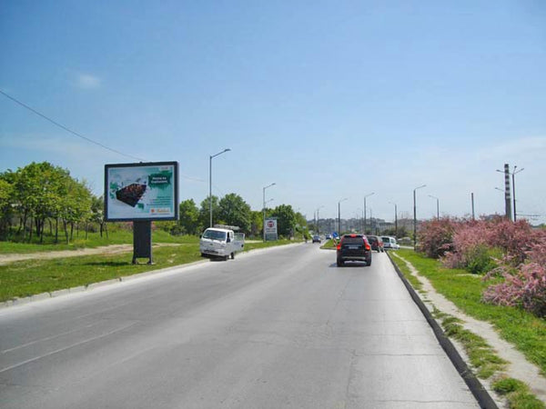 PIZA 4x3 Billboard, Vladislav Varnenchik District - Elena Blvd., before LIDL, Varna, Bulgaria — image 2