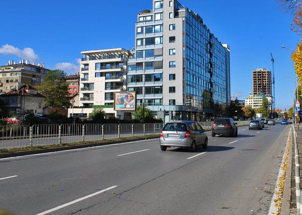 PIZA 4x3 Billboard, Todor Alexandrov Blvd. - before Opalchenski Blvd. - opposite, Sofia, Bulgaria — image 2